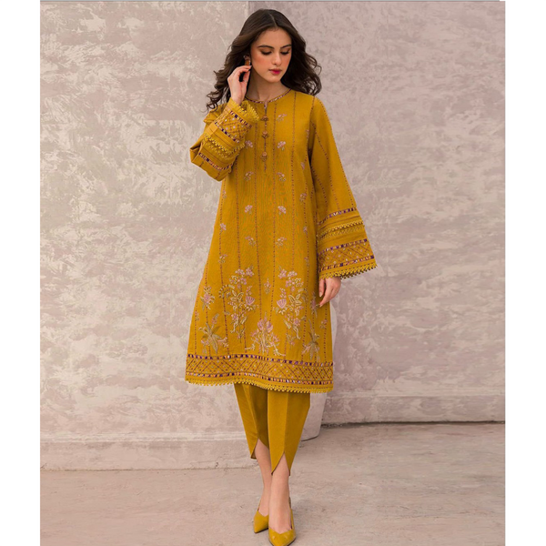 JAZMIN 3PC EMB LUXURY DESIGNER DHANAK D# 644